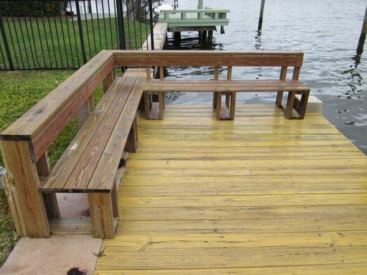 Wooden Deck After