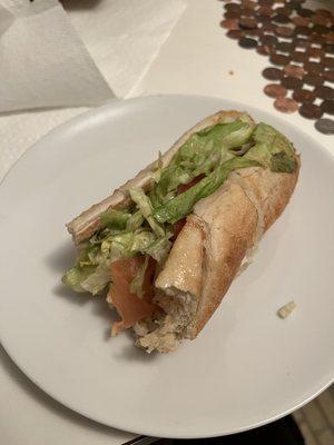 Chicken California sub!