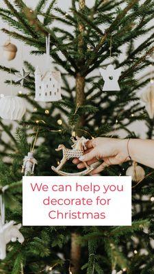 Let the BEES help you decorate for Christmas