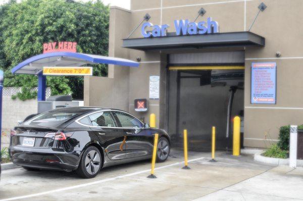 Brushless Touch Free  Car Wash at  3 LA Locations. 3 Express 5-minute or less as well.