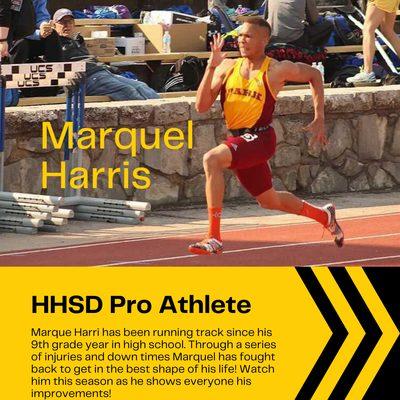 HHSD Sponsored athlete Marquel Harris