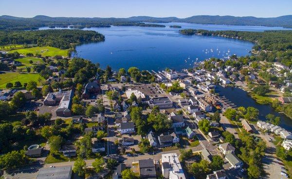 Over Wolfeboro.