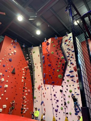 Climbing walls