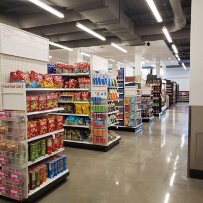 Inside Target in Logan Square