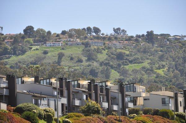 Hollywood Riviera with Palos Verdes Village on the hill