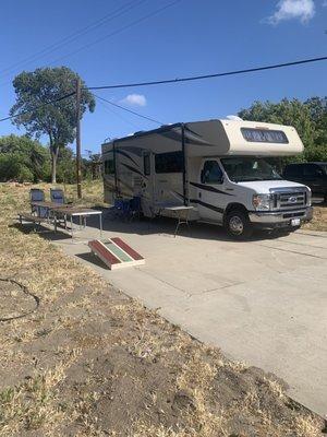 Parked at Lake Cachuma