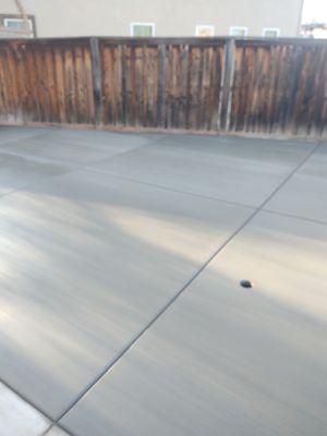 RV concrete pad