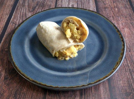 Bacon, Egg & Cheese Breakfast Burrito