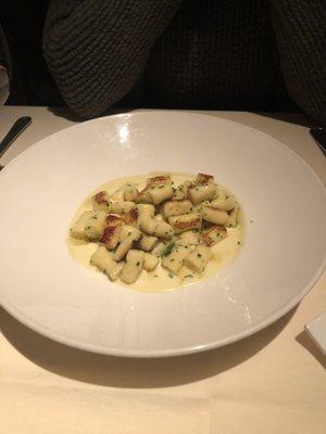 Handmade gnocchi