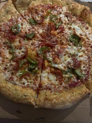 Pepperoni pizza