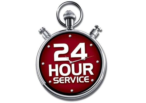 24 Hour Service