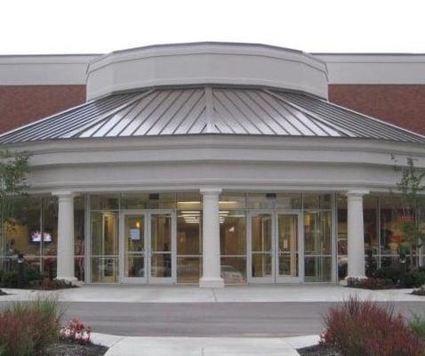 Main Entrance to the church on the northwest side of the church