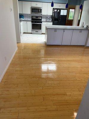 Bamboo flooring