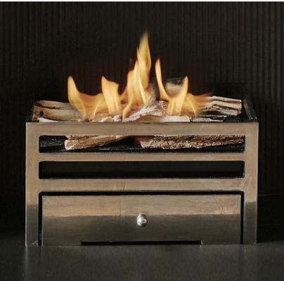 Chesney's Firebaskets come in many shapes and sizes.  The SOHO model is one of our favorites