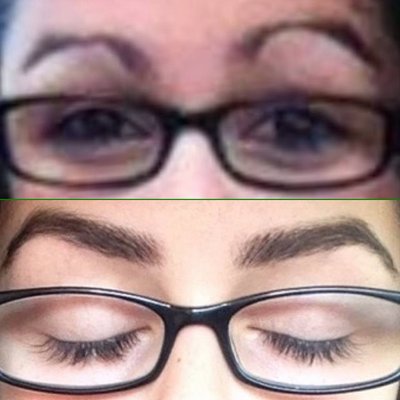 Helping reshape Kaileys brows. Longer lasting results!