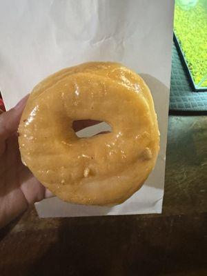 Flat looking donut