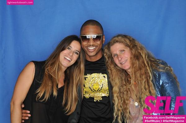 trey songz and friends helped kick off our night for the self magazine party!