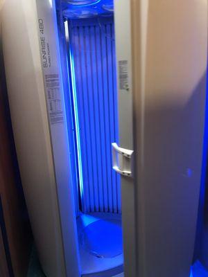 9 minute Stand Up Tanning Unit