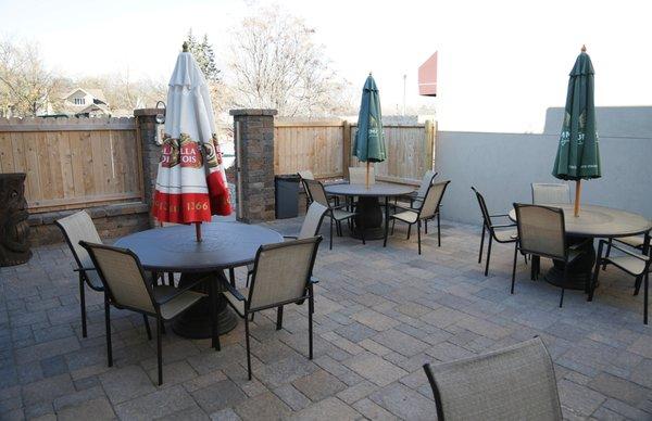 Commercial patio creation