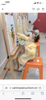 Art painting easels