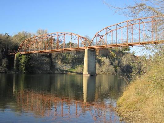 The Fair Oaks Bridge - Gateway to our quaint riverside town.