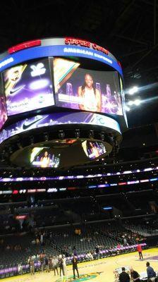 Community Day Los Angeles Sparks game.