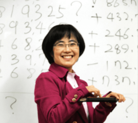 Master Jeonghee Lee is the current world champion in addition, multiplication, and flash mental math.