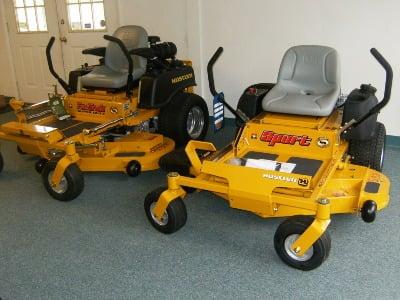 Authorized dealer for hustler turf equipment