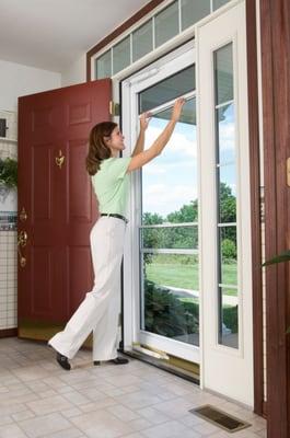 Provia Spectrum Screen Away storm doors