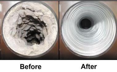 The National Fire Protection Association recommends that dryer vents be cleaned at least once per year.