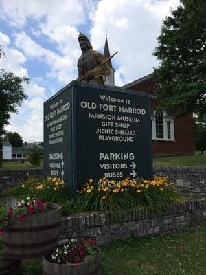 Entrance to Fort Harrod, Harrodsburg KY