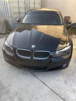 All new front suspension and headlights upgraded on this 2013 Bmw 528i