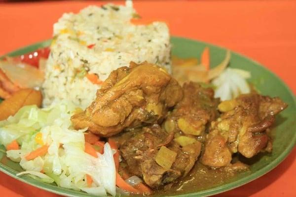 Curry Chicken and Punkin rice