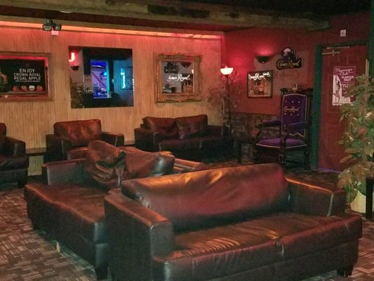 Our Beautiful "Crown Royal VIP room".