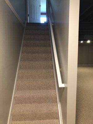 Basement stairway