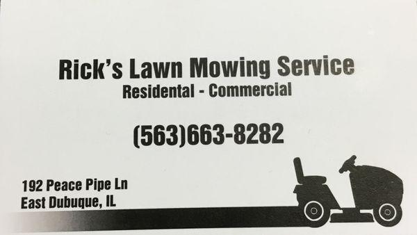 Rick's Lawn Mowing Service