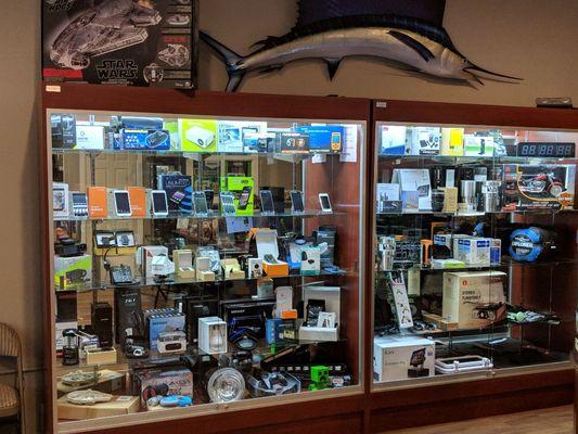 Come visit our new Location and browse thru our selection of home, personal and digital inventory products.