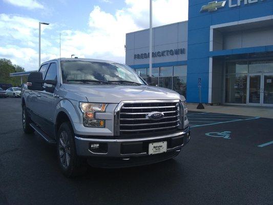 My truck just fixed by Fredericktown Chevrolet