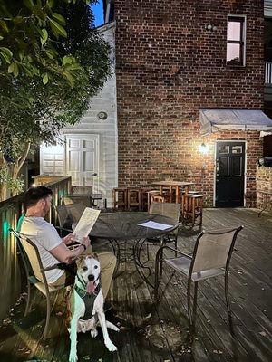 Dog-Friendly Patio