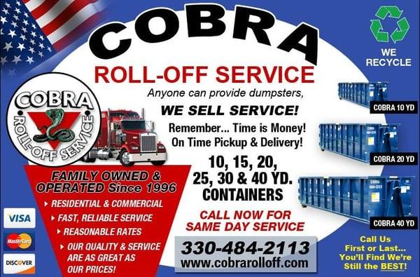 Cobra Roll-Off Service