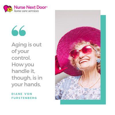 Aging is Out Of your control