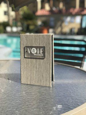 Pool and Spa Menus