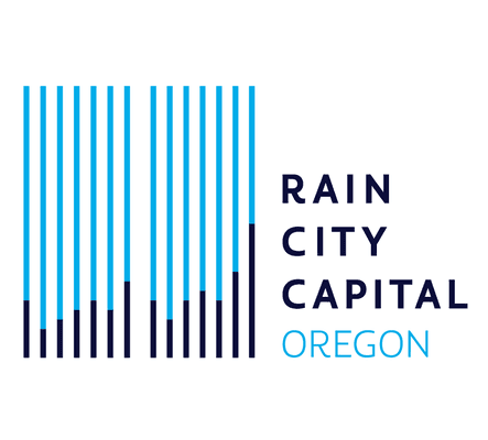 Rain City Capital of Oregon Logo