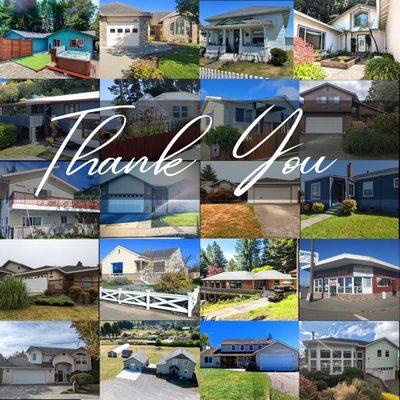 Thank you to all my clients in 2022 who trusted me with helping them accomplish their real estate goals!