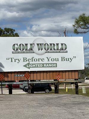 Golf World Practice Range & Discount Shop