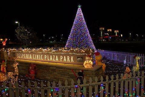 Christmas Tree Lighting Ceremony at Hesperia Civic Plaza Park, December 1, 2016 at 4:30 pm