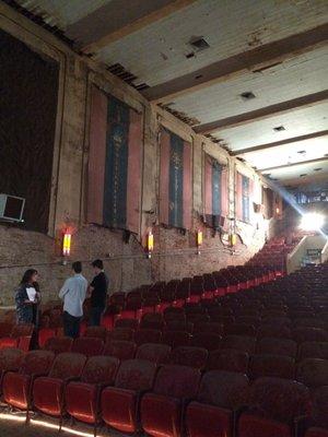 Interior main house inside the Colonial Fox Theatre