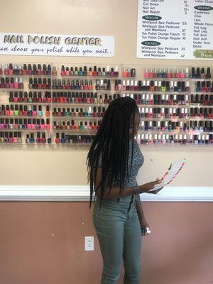 Nail colors