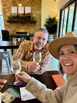 After shopping we went to winery for some fun! What a great day in Temecula