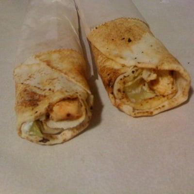 chicken shawarma sandwich